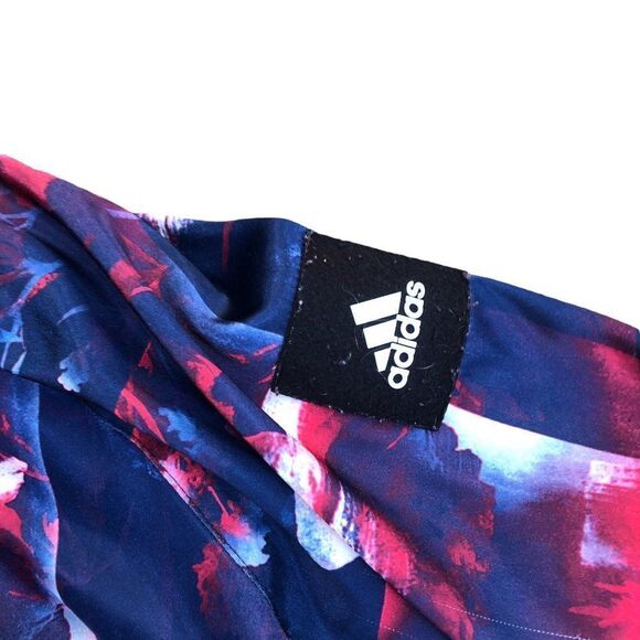 ADIDAS Multicolor Flower Bomber Jacket Medium - Picture 5 of 11